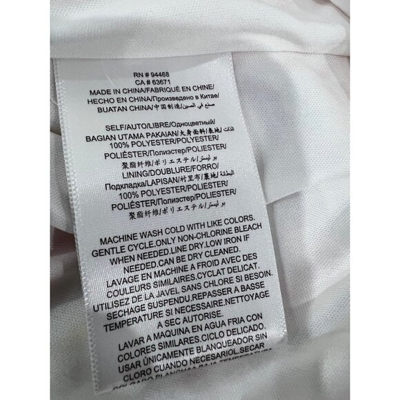 NWT BCBGENERATION Size 10 Stripe Print Slip Chevron Dress MSRP $118 - Picture 10 of 11